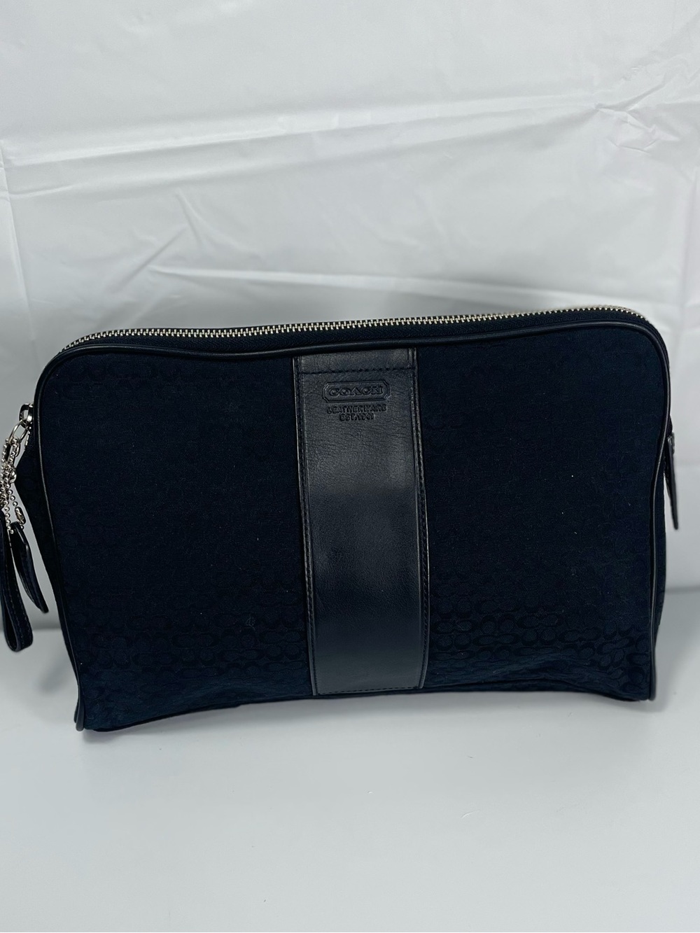 Coach Vintage Signature Mini C Jacquard Travel Bag
